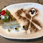 六本木 バイカル - ケーキプレート