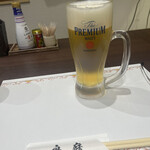 日本橋 良庭～まごころ～ - これが美味いプレミアムモルツ