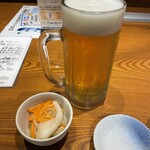 三代目網元 魚鮮水産 - とりあえず、ビールで乾杯！