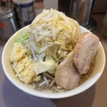 ラーメンどん - ラーメン小　野菜多めニンニク多め