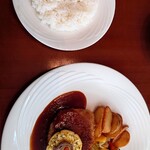 レストラン パティオ - ポークフィレ肉の衣焼き　ウィーン風