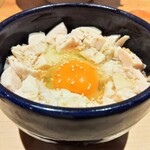 東京 鶏白湯ラーメン ゆきかげ - トリュフ香るTKG