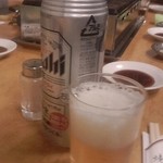 焼肉 梨光苑 - 不思議ビール@￥コンビニ価格