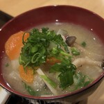 てるみん - 具沢山味噌汁