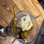 ワンテーブル - ラムレーズンアイスめちゃうま！めっちゃ濃厚ー