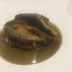 北野坂 木下 - 鮑と肝ソース