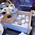 伊豆のうみ - 朝ごはん 湯豆腐