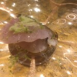 北野坂 木下 - 藁焼き鰆のカルパッチョ