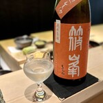 すし玲 - 篠峯　ろくまる　雄町　無濾過生原酒　晩秋旨酒