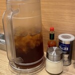 ユウゼン - お冷が麦茶でした。嬉しいね〜