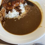 すき家 - ハンバーグカレー。