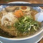 丸源ラーメン - 肉そば・味玉追加