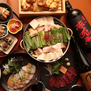 [Great value all-you-can-drink included] Enjoy a luxurious course centered on Kyushu cuisine