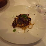 カッフェ アロマティカ - きのこのペーストとまいたけのパスタ