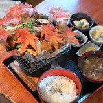 仙人小屋 - 2013.10 天然茸ホイル焼定食（2,000円）