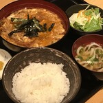 卵とじ定食