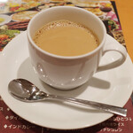 Cafe＆kitchen オリエンタルSAPANA - カレー1種類セット シーフード(1050円)のチャイ