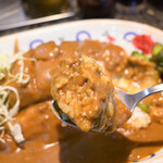 カレーとハンバーグの店　バーグ - ハンバーグカレー