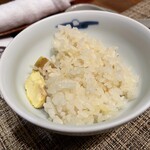 悠離庵 - 栗ご飯