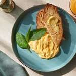 Scrambled Eggs & Toast - Free Range Eggs