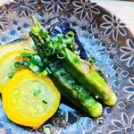 お酒とごはん サンダルキッチン - 旬の夏野菜焼き浸し