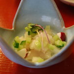 季節の野菜のナマス