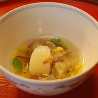人形町今半 本店 - 蕪と野菜の煮びたし
