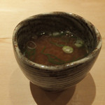 すゝき野 鮨金 - 味噌汁