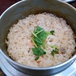 釜めし むつみ - 鮭いくら親子釜飯