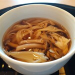 東京住友クラブ - キノコうどん