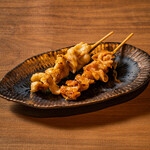 Chicken skin skewer (1 piece)