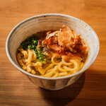 Free range chicken soup udon