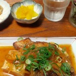 カフェ 寛味堂 - 「本日のお魚」1298円(税込) 鰆と厚揚げのあんかけ の 日