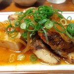 カフェ 寛味堂 - ランチ「本日のお魚」1298円(税込)
鰆と厚揚げのあんかけ 