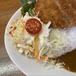 カレー屋SPICE工房 - ＋サラダ ¥100 追加