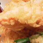 そば処 長岡屋 - でかい海老天ぷら☆