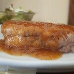 キッチン ブルー グローブ - ポシェは分厚いですが、何時もより気持ち低い、エアーズロック