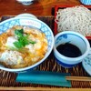 そば処喜庵 - カツ丼セット（1100円）ご飯大盛り（100円）