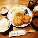 とんかつ ゆたか - ロースカツ定食　2,500円