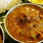 アーンドラ・キッチン - 羊肉カリー