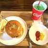 BROCKEN BURGER - ベーコンエッグチーズバーガー(テリヤキソース)のポテト＆ドリンクセット