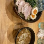 横浜ラーメン 北村家 - 青葉つけ麺大盛り