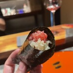 ななにん - 青森 三厩 釣りマグロ 手巻き