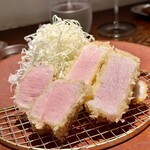 カツレツMATUMURA - 本日の厳選豚フィレ肉とロース肉低温カツレツのDUO