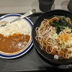 名代 富士そば - リニューアルオープン記念！　ミニカレーセット