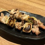 仙台牛タンと肉寿司 完全個室居酒屋 みちのく - ねぎま(塩)
