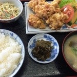 大三軒 - からあげ定食（７９０円）