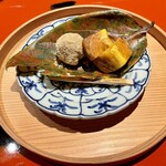 ななにん - 柿 蕨餅