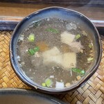 THAI ORCHID RESTAURANT - スープは挽肉団子と　豆腐