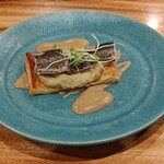 Nikukyuu Ogatomo - 秋刀魚と秋茄子のタルトレット　
                        ポルチーニのソースで
